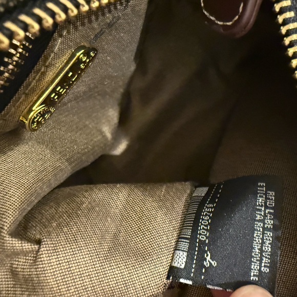 Authentic Fendi Black and Brown Mini Bag with two straps - Picture 13 of 16